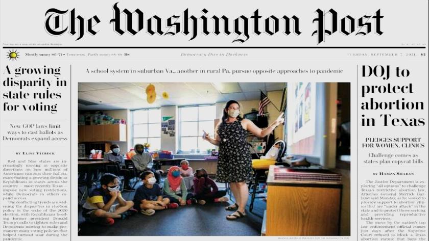 Iranpress: World Newspapers: DOJ to protect abortion in US Texas