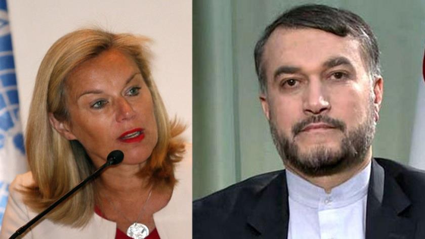 Iranpress: Iran, Netherlands FMs discuss issues of mutual intrest including JCPOA
