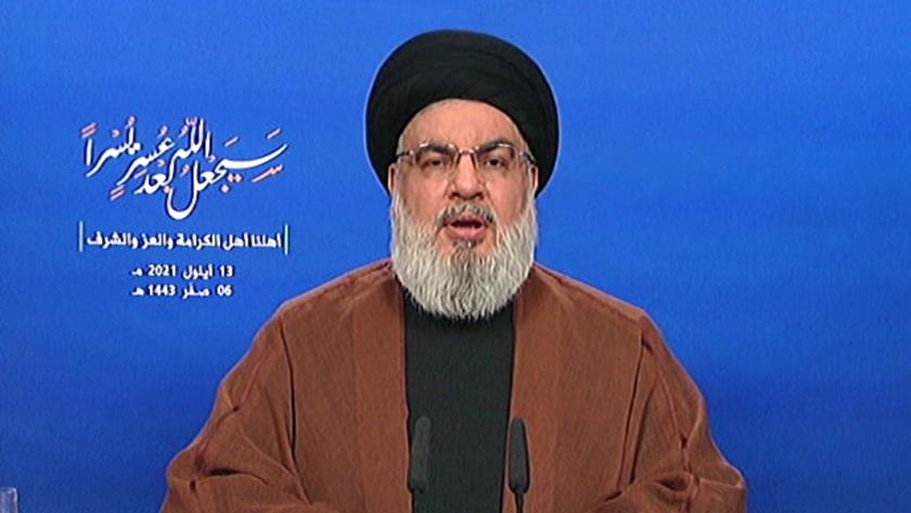 Iranpress: First oil tanker carrying fuel from Iran arrives at Banias port in Syria: Nasrallah