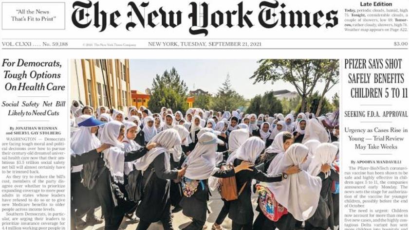 Iranpress: World Newspapers: Pfizer says shot safely benefits children 5 to 11