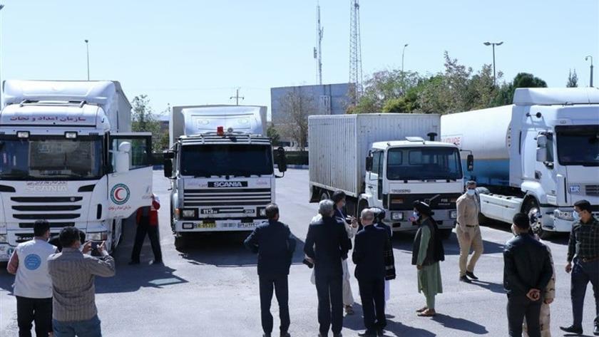 Iranpress: Afghanistan receives 4rd shipment of aid from Iran