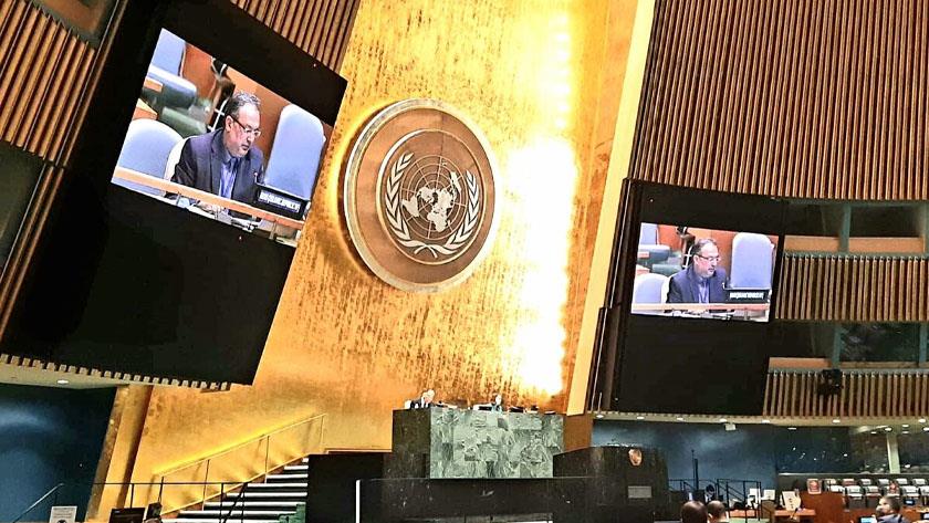 Iranpress: Unilateralism; more dangerous than coronavirus: Envoy