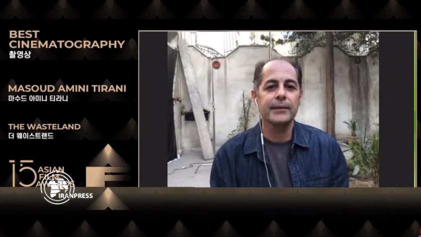 Iranpress: Masoud Amini-Tirani wins best cinematographer at 15th Asian Film Awards