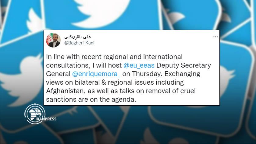 Iranpress: Iranian, EU officials to discuss reviving JCPOA soon 