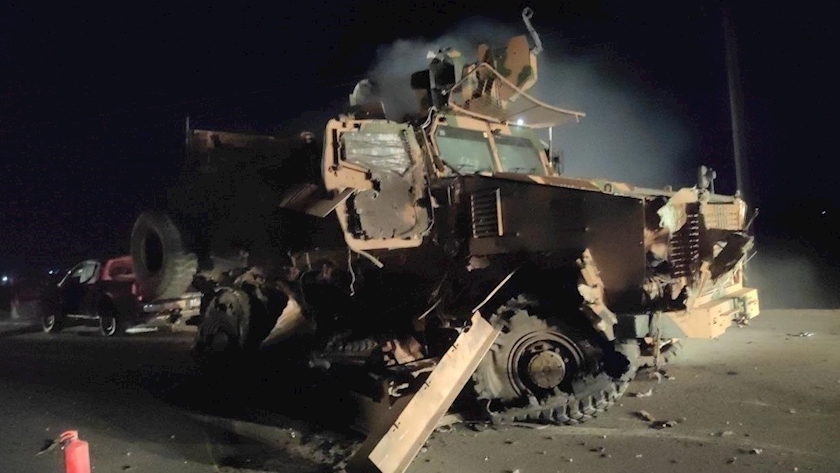 Iranpress: Two Turkish forces killed in a blast in Syria