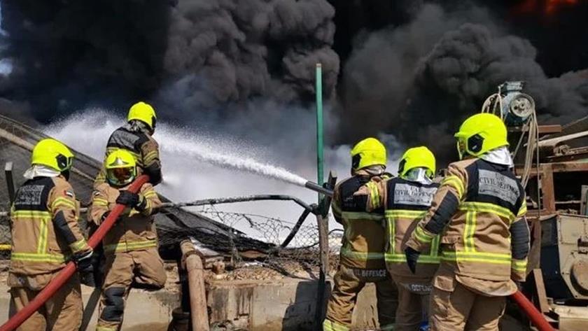 Iranpress: Arms depot blast, fire in Riyadh, Saudi Arabia