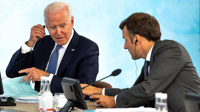 Iranpress: U.S., French Presidents discuss security cooperation in Africa, Europe, Indo-Pacific