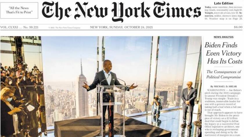 Iranpress: World Newspapers: Biden finds even victory has its costs