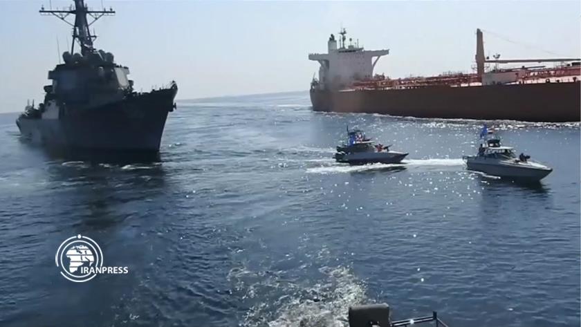 Iranpress: IRGC releases footage of US