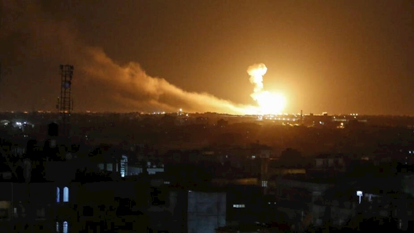 Iranpress: Israel launches missile attacks on Damascus