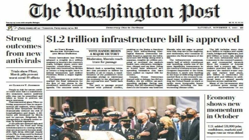 Iranpress: World Newspapers: $1.2 trillion infrastructure bill is approved