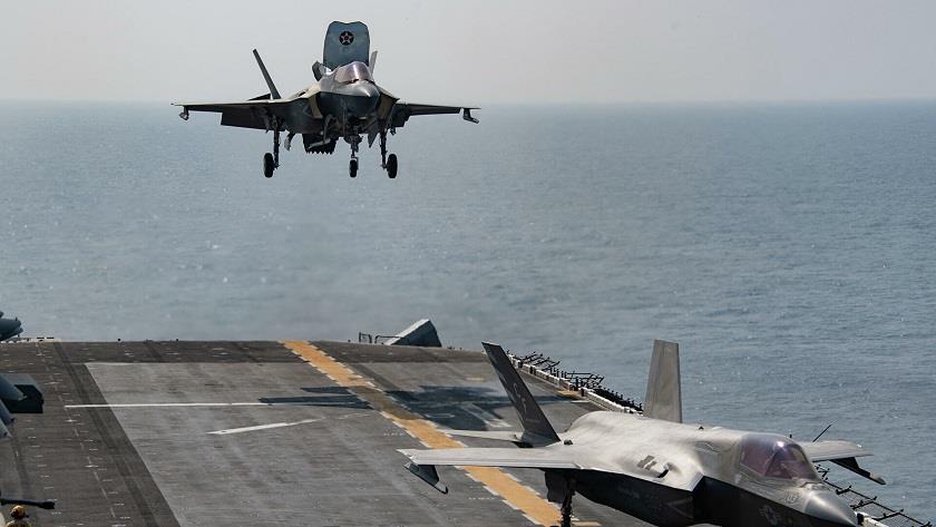 Iranpress: British F-35 fighter jet crashes in Mediterranean Sea