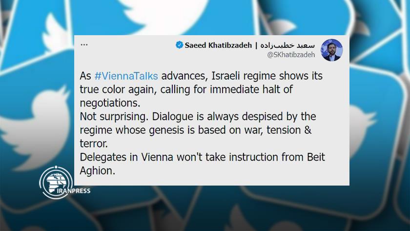 Iranpress: Israel genesis based on war, terror: MFA spox