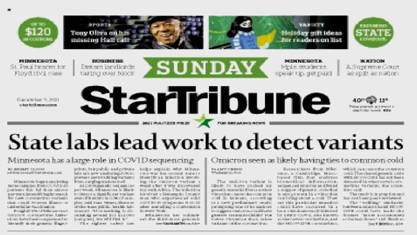 Iranpress: World Newspapers: State labs lead work to detect variants