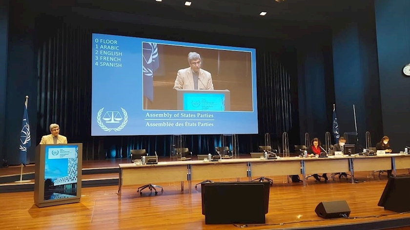 Iranpress: Iran calls US sanctions against ICC, violation of int