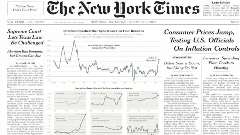 Iranpress: World Newspapers: Consumer prices jump, testing US officials on inflation controls