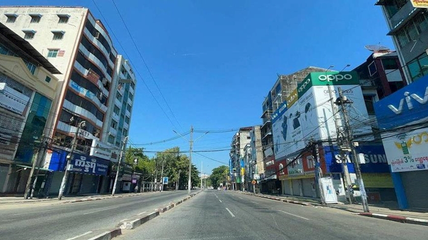Iranpress: Nationwide silent strike in Myanmar protests military rule