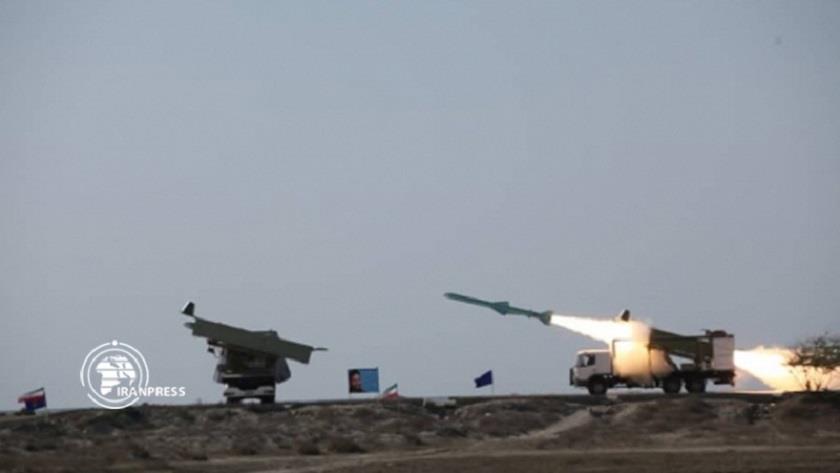 Iranpress: Great Prophet 17 drills: Cruise precision-guided missiles hit targets