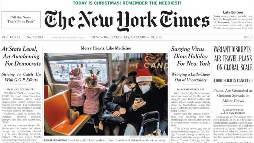 Iranpress: World Newspapers: Variant disrupts air travel plans on global scale