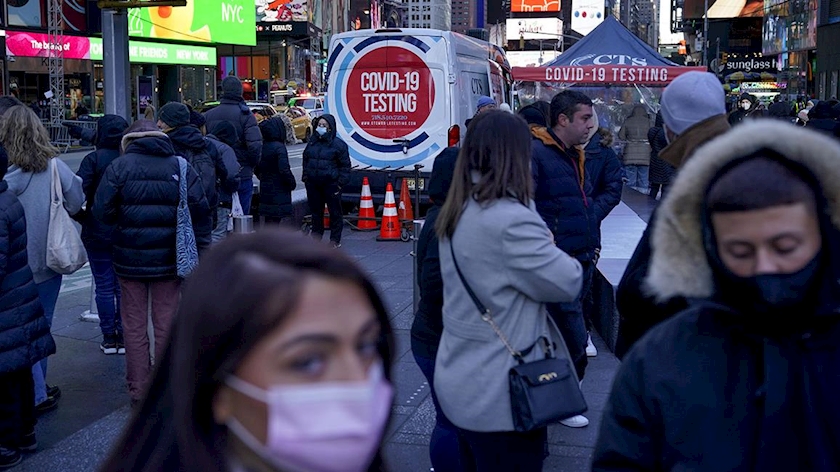 Iranpress: New York COVID hospitalizations rise as Omicron surge deepens
