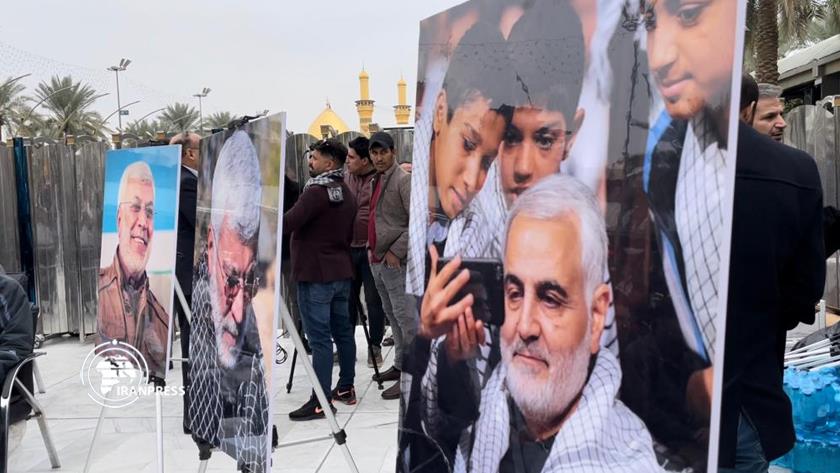 Iranpress: 2nd martyrdom anniversary of Lt. Gen. Soleimani commemorated in Karbala
