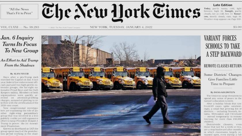 Iranpress: World Newspapers: Jan. 6 inquiry turns its focus to new group
