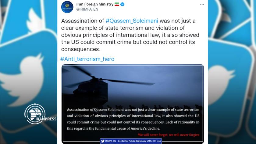 Iranpress: Assassination of Lt. Gen. Soleimani; crime with uncontrollable consequences