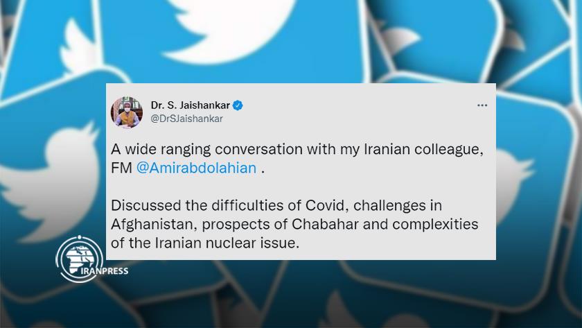 Iranpress: Iran, Indian FMs discuss bilateral issues