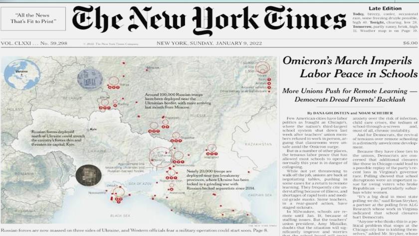 Iranpress: World Newspapers: Omicron’s march imperils labor peace in US schools