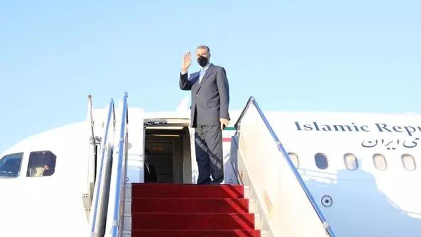 Iranpress: Amir-Abdollahian leaves for Beijing