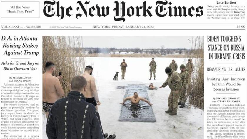 Iranpress: World Newspapers: Biden toughens stance on Russia in Ukraine crisis
