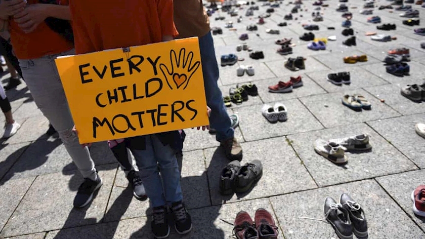 Iranpress: Nearly 100 human graves discovered at British Columbia school