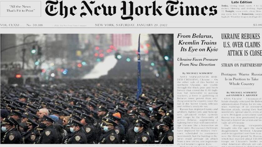 Iranpress: World Newspapers: Ukraine rebukes US over claims attack is close 