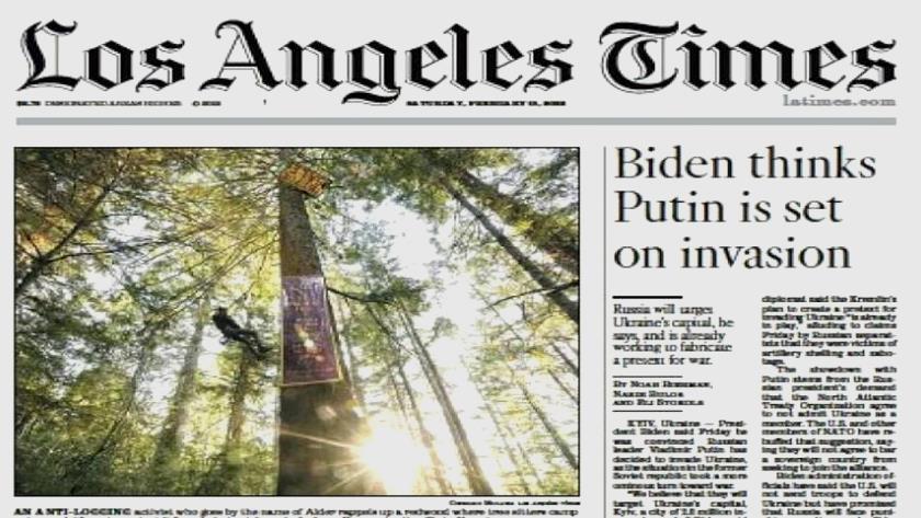 Iranpress: World Newspapers: Biden thinks Putin is set on invasion