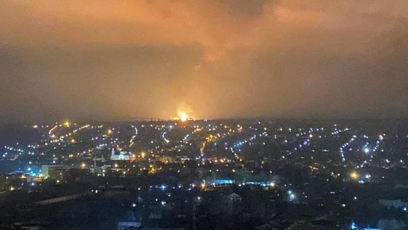 Iranpress: Russian media report several explosions in eastern Ukraine
