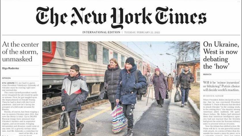 Iranpress: world newspapers: on Ukraine, west is now debating the 