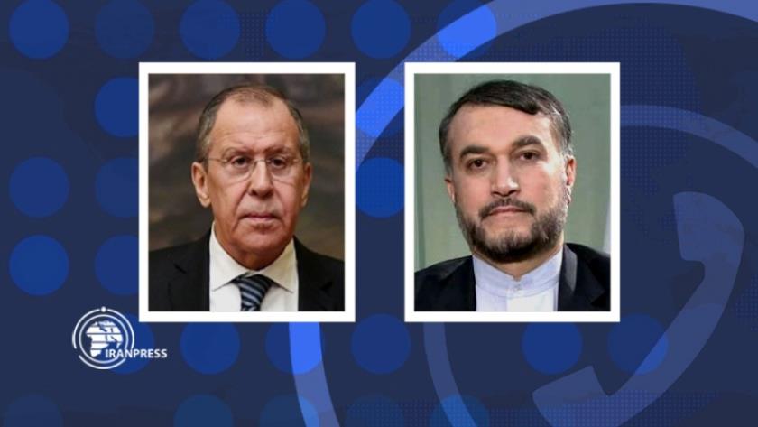 Iranpress: Iranian - Russian FMs talks about Iranian nationals living in Ukraine