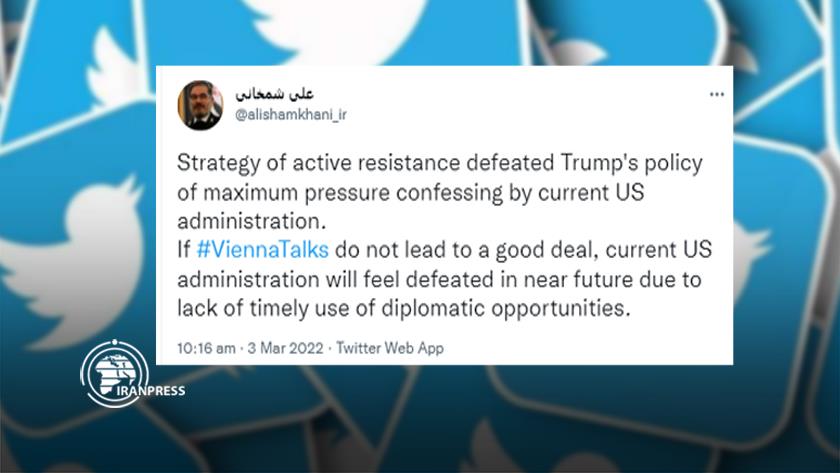 Iranpress: US to regret for possible failure of Vienna talks