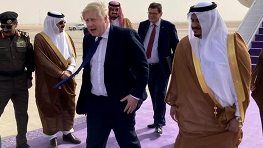 Iranpress: British PM arrives in Riyadh to discuss oil