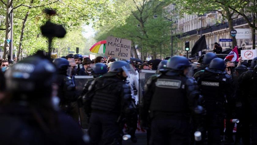 Iranpress: French people rally in opposition to Macron and Le Pen