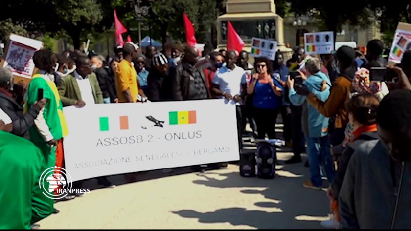 Iranpress: Anti-racism protesters march in Italy