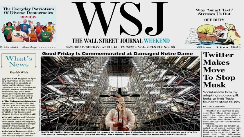 Iranpress: World Newspapers: Twitter makes move to stop Musk