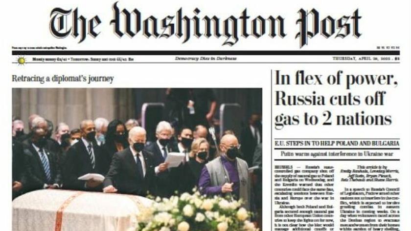 Iranpress: World Newspapers: In flex of power, Russia cuts off gas to 2 nations