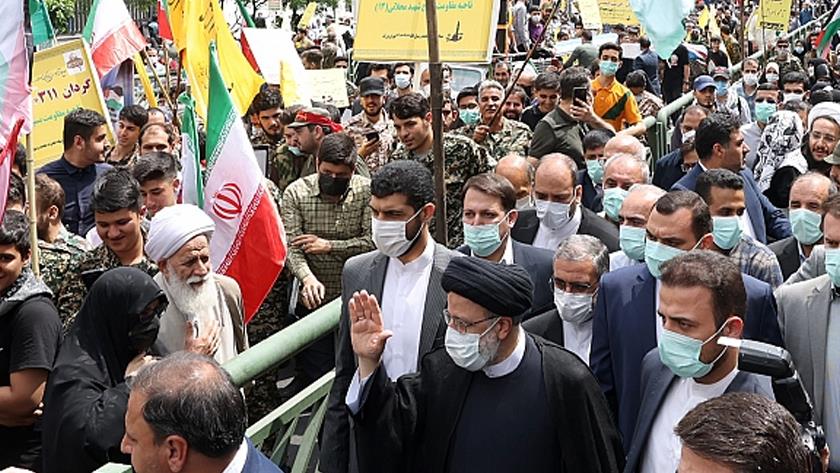 Iranpress: Quds Day to lead destruction of Zionist Regime: Raisi
