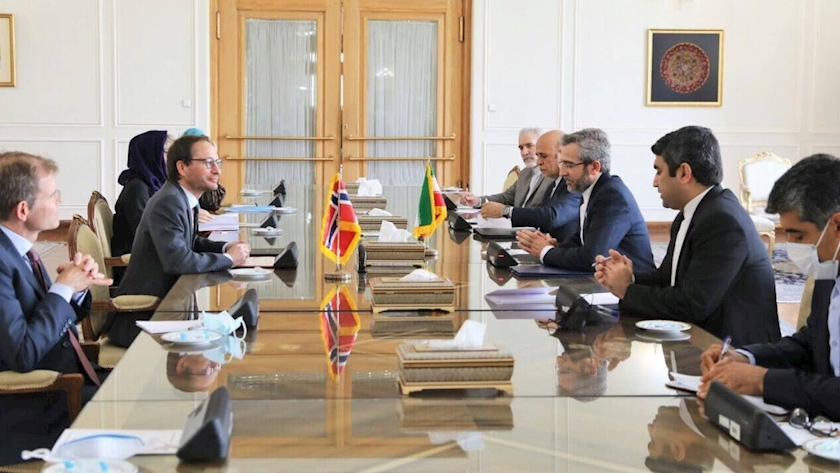Iranpress: Iran, Norway deputy FMs discuss bilateral ties in Tehran