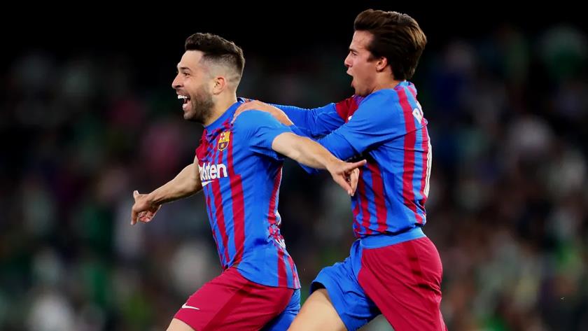 Iranpress: Barcelona qualify for Champions League thanks to Alba’s late winner
