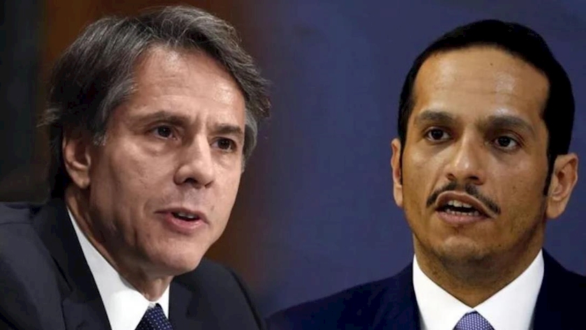 Iranpress: US, Qatar FMs talk Iran nuclear on Phone