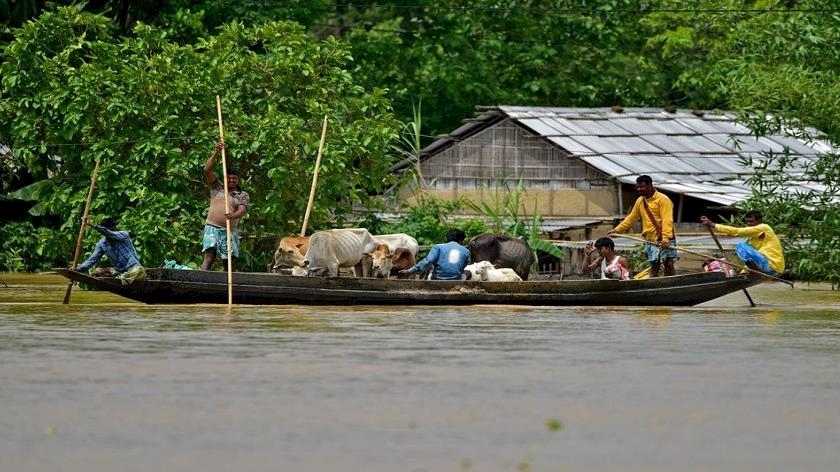 Iranpress: Floods in India