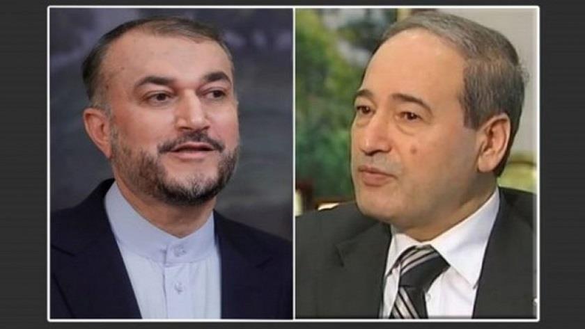 Iranpress: Iranian, Syrian FMs stress boosting cooperation