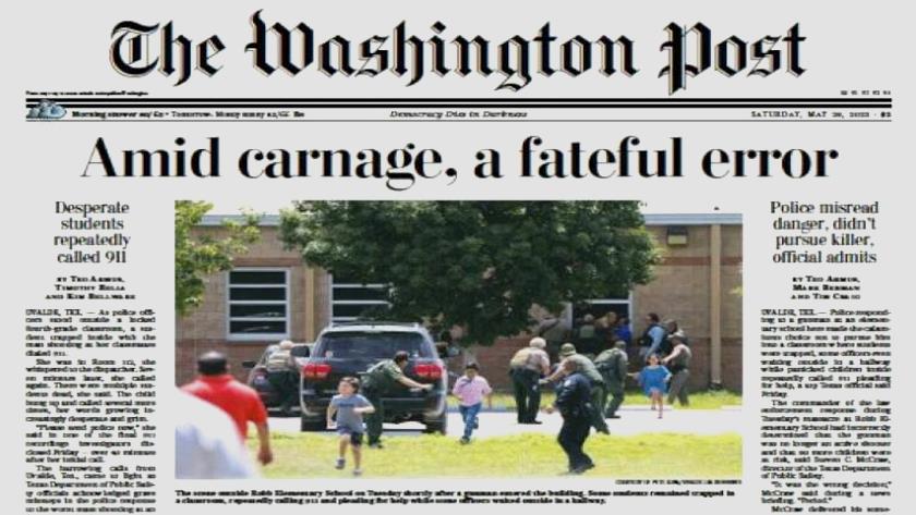 Iranpress: World Newspapers: Amid carnage , a fatal error